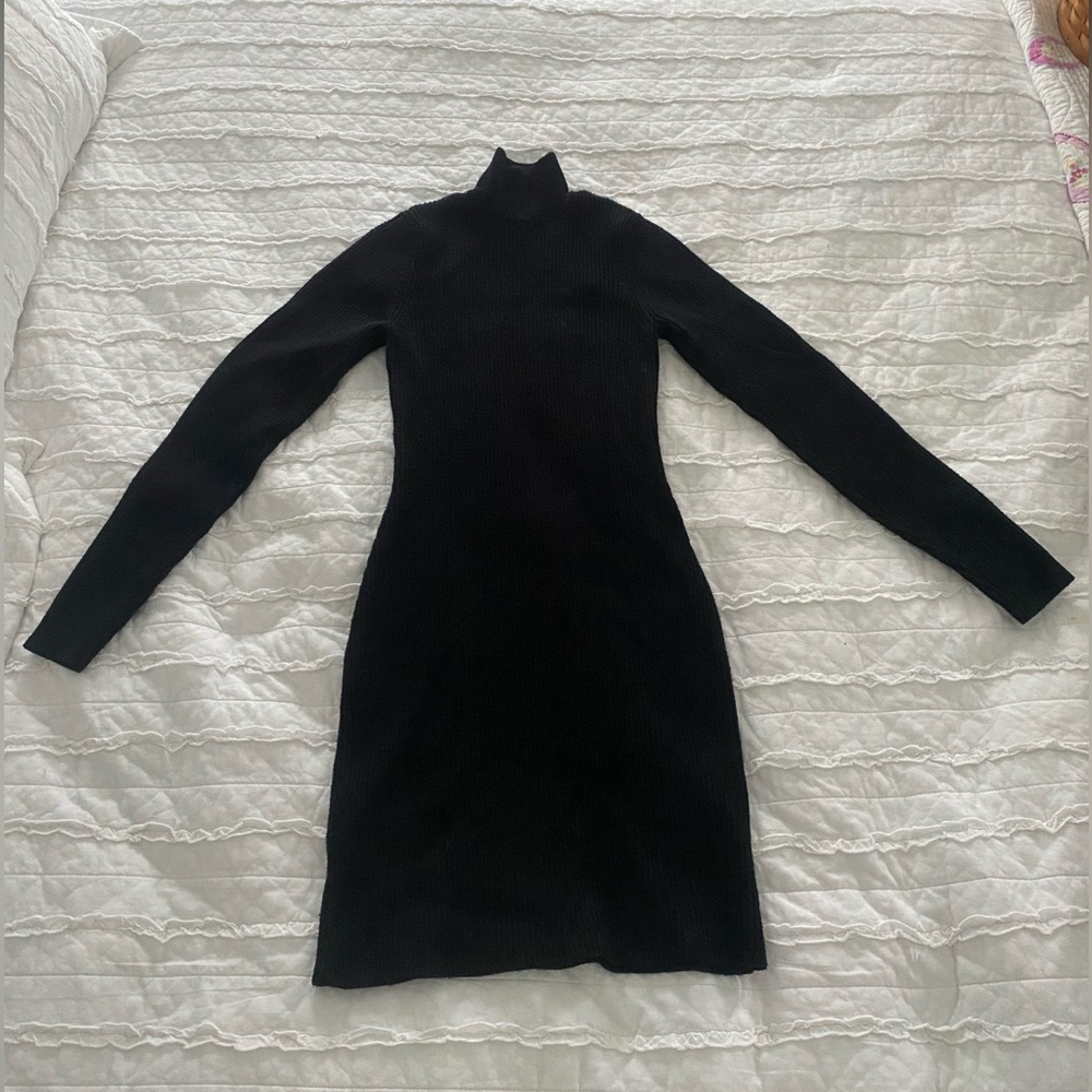 Abercrombie & Fitch Small Black Sweater Dress